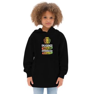 Diligence Discipline Determination Kids Hoodie