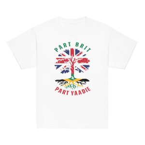Part Brit Part Yaadie Youth Tee