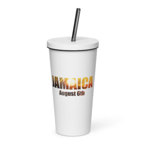August 6th Insulated Tumbler With Straw