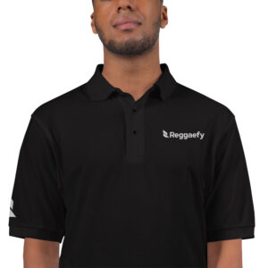 Reggaefy Logo White Polo
